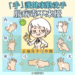 [手]護健康勤洗手,腸病毒不來擾